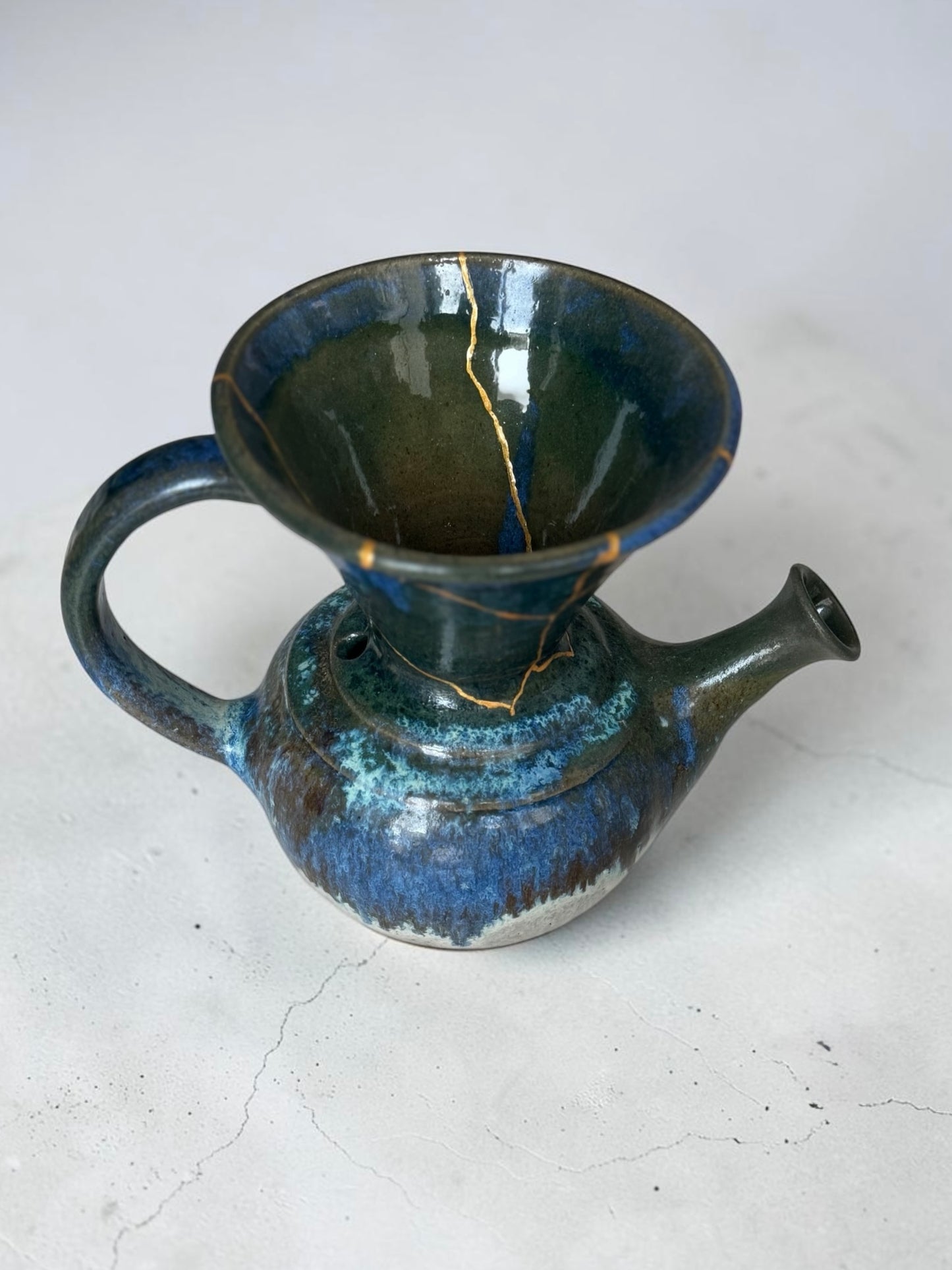 Kintsugi Restored-Vandola Clay Pour Over