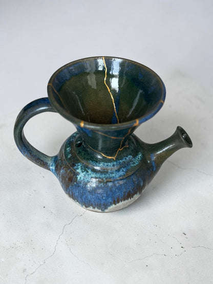 Kintsugi Restored-Vandola Clay Pour Over