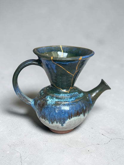 Kintsugi Restored-Vandola Clay Pour Over