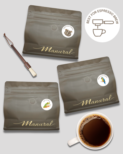 Discovery Espresso Coffees - Free Shipping - Wood Brush on your first order