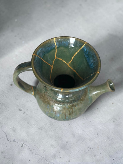 Kintsugi Restored-Vandola Clay Pour Over