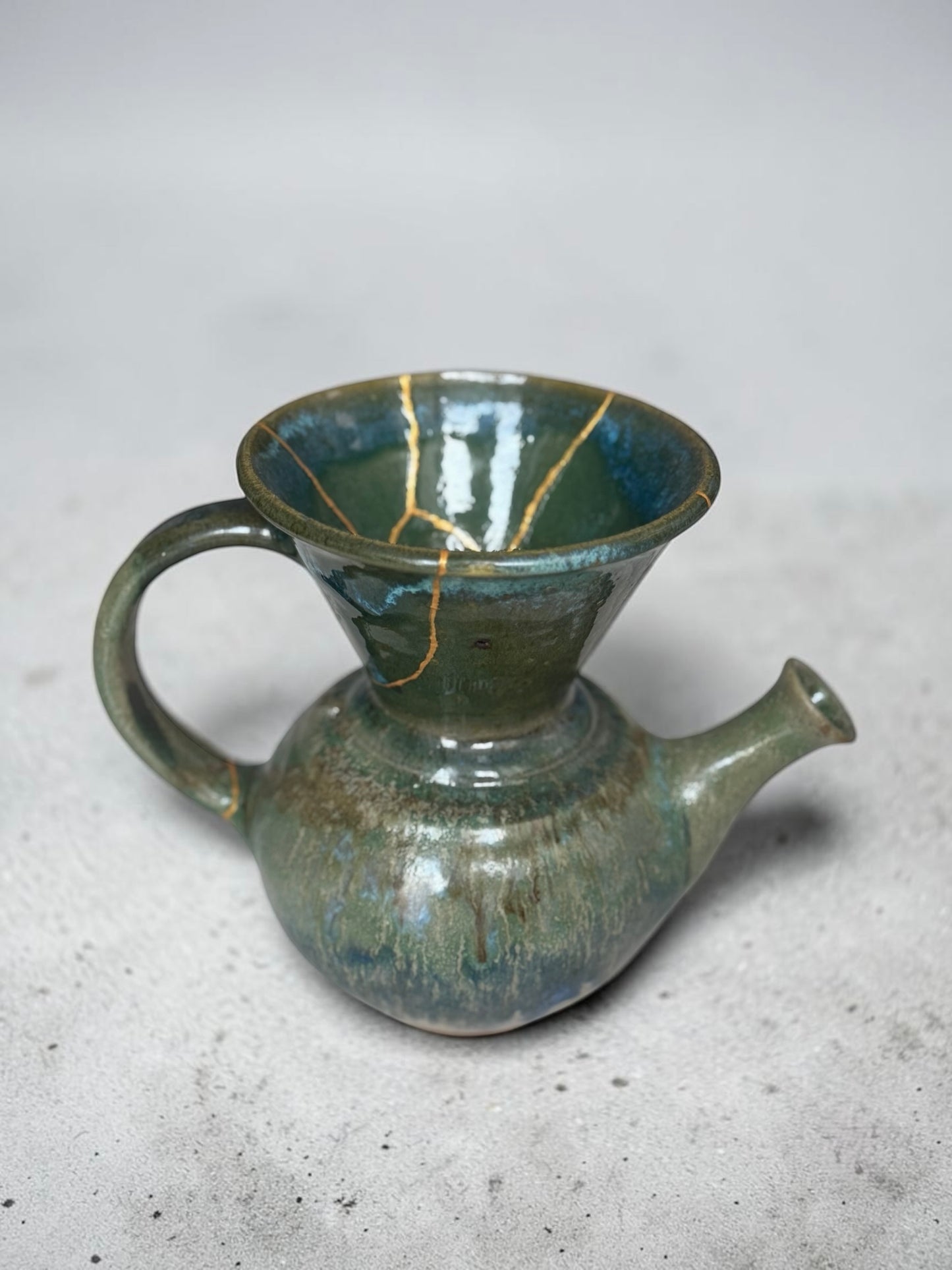 Kintsugi Restored-Vandola Clay Pour Over