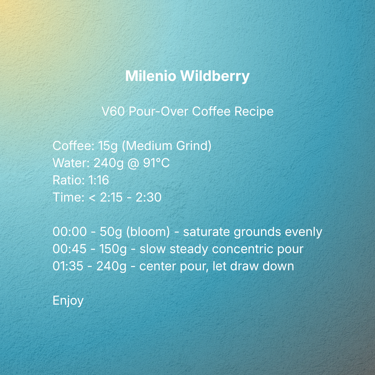 Milenio Wildberry